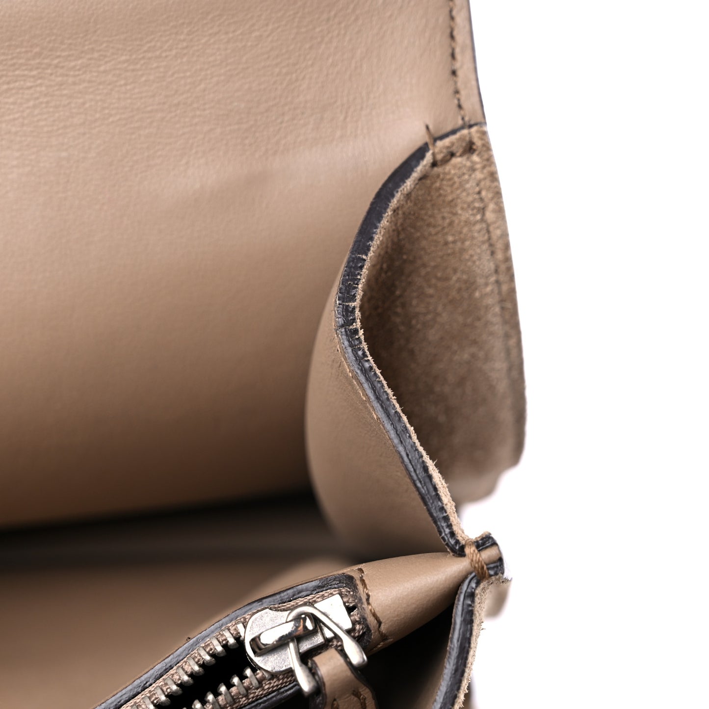Suede Small Dionysus Shoulder Bag Taupe