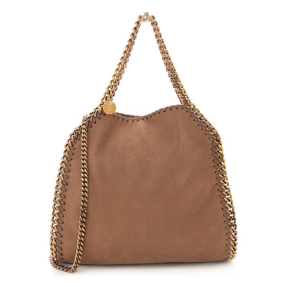 Stella McCartney Shaggy Deer Mini Falabella Fold Over Tote Beige 1 of 9