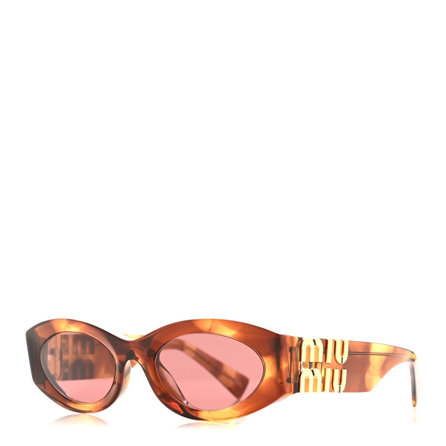 Acetate Oval Glimpse Sunglasses SMU11W Tortoise
