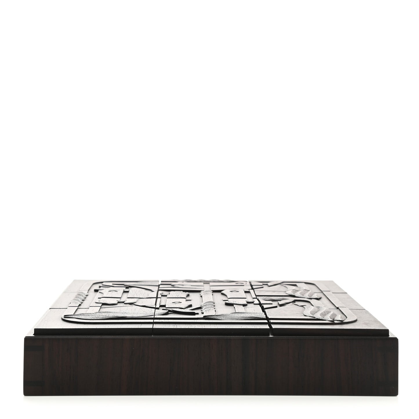 Wood Quadrige En Desordre Jewelry Box