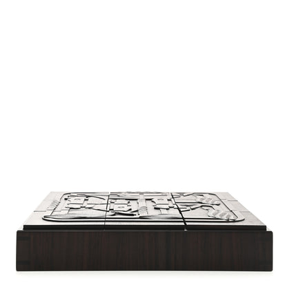 Hermes Wood Quadrige En Desordre Jewelry Box 1 of 10