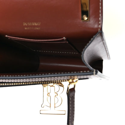 Burberry Canvas Calfskin TB Robin Bag Natural 5 of 9