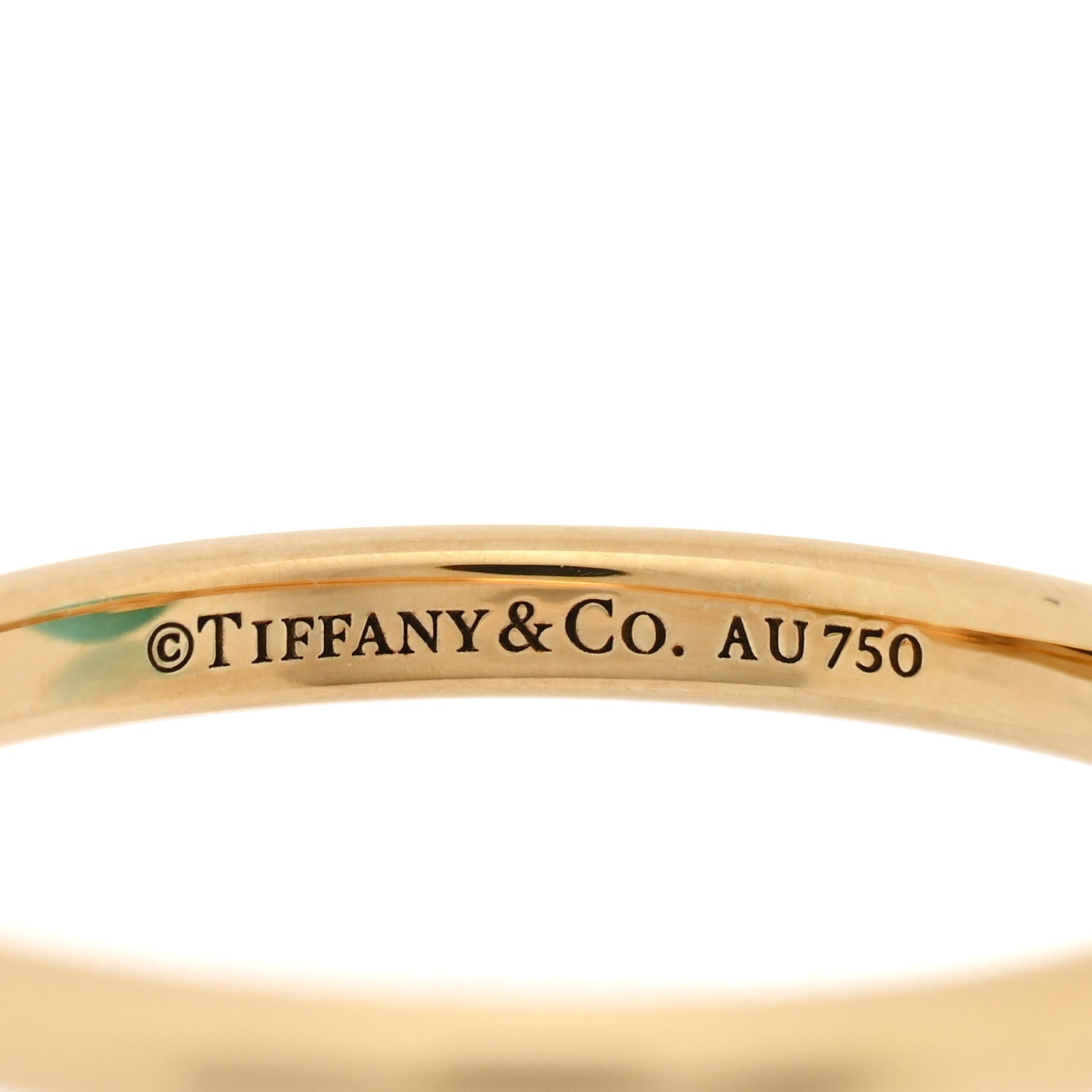 Tiffany 18K Yellow Gold Amazonite 8mm HardWear Ball Ring 56 7.5 4 of 5