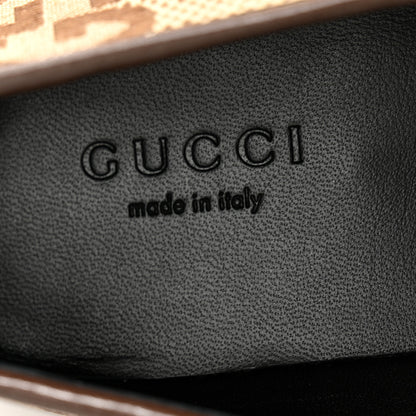 Gucci Canvas GG Monogram Horsebit Womens Jordaan Loafers 36.5 6 of 10