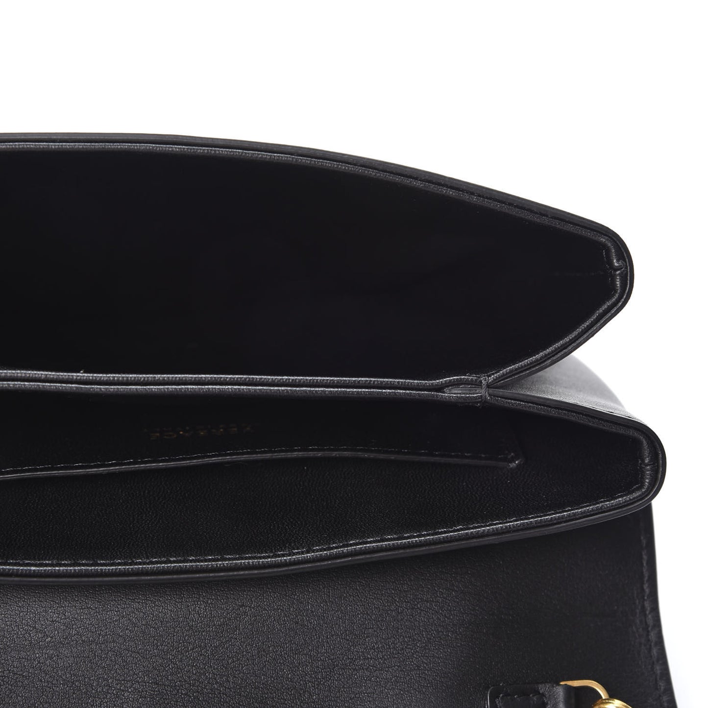 Vitello Virtus Chain Clutch Black