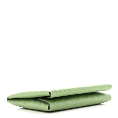Hermes Epsom Calvi Duo Card Case Vert Criquet 4 of 7