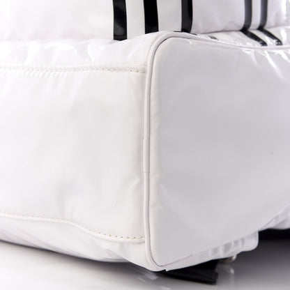 Chanel Vinyl La Pausa Bay Backpack White 6 of 8