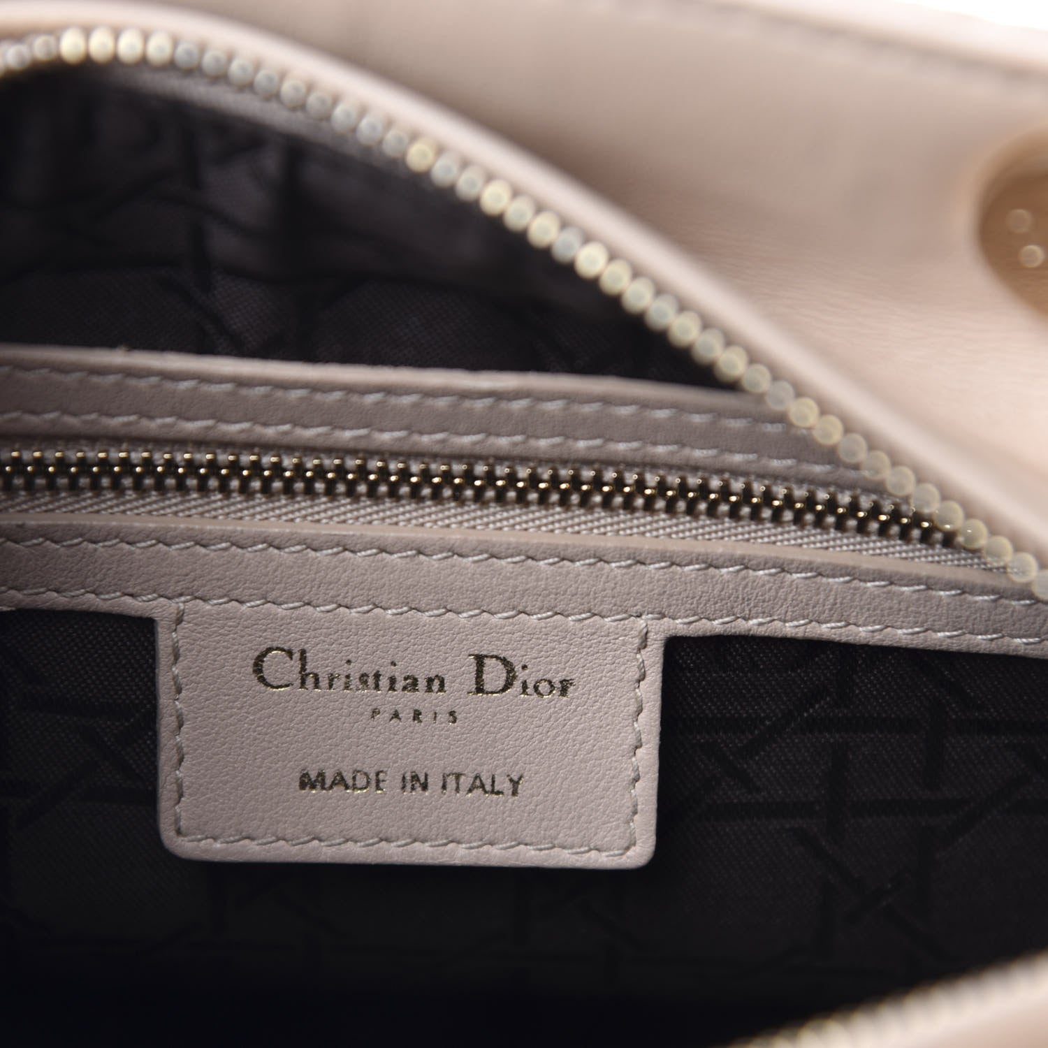 Christian Dior Lambskin Cannage Medium Lady Dior Light Pink 8 of 10