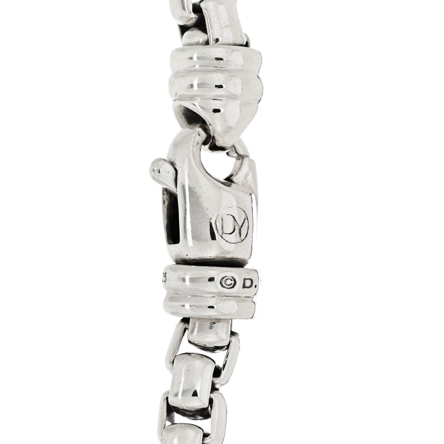 Sterling Silver 7mm Box Chain Bracelet