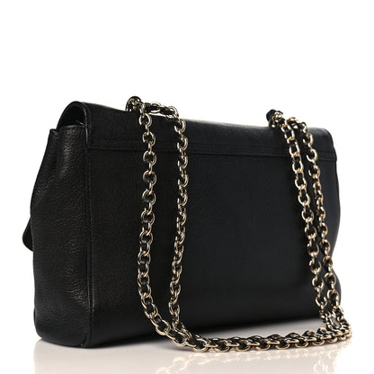 Mulberry Small Classic Grain Calfskin Medium Lily Black 3 of 8