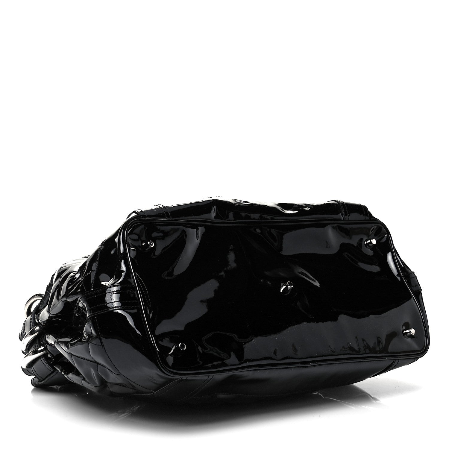 Burberry Patent Quilted Beaton Black 3 of 8