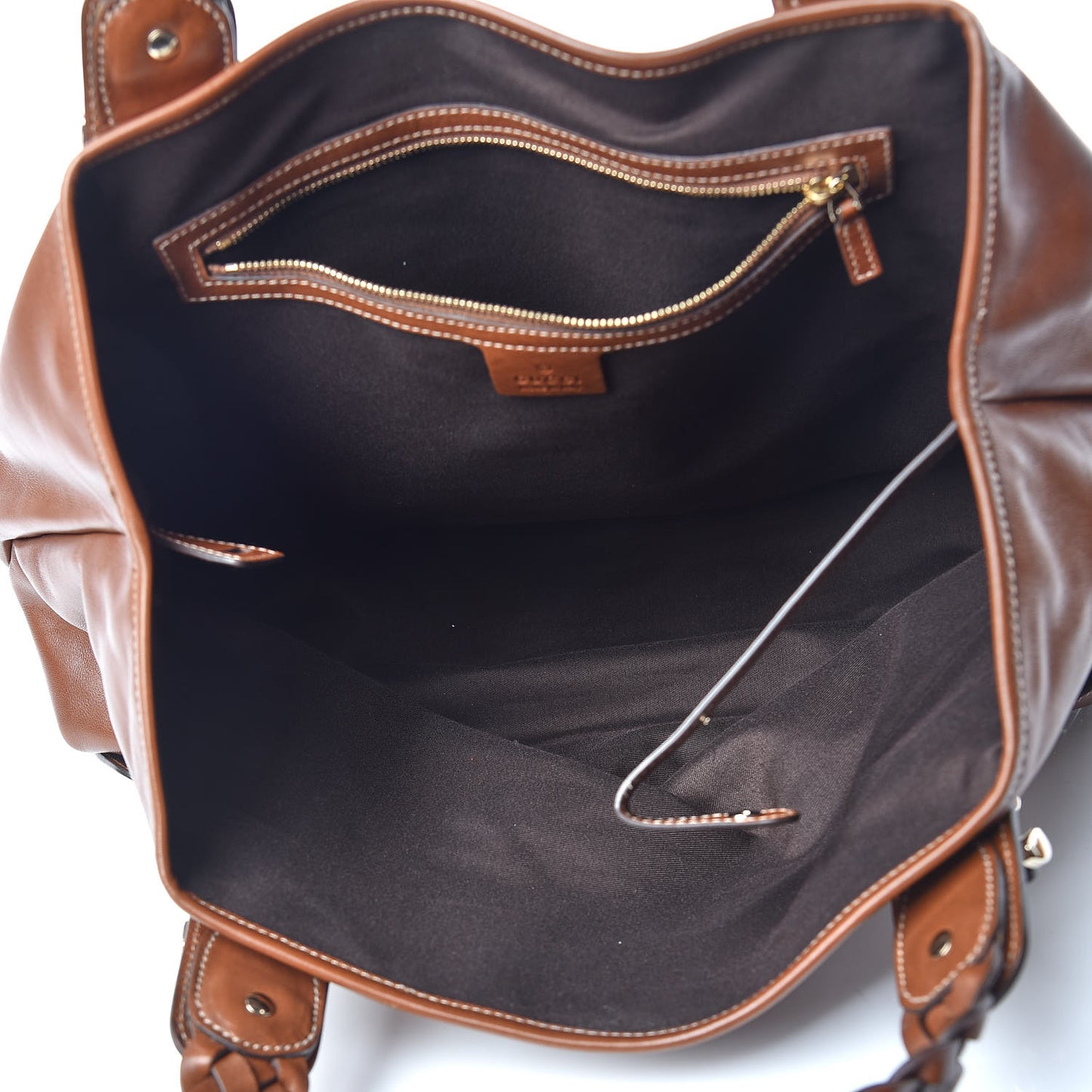 Calfskin Medium Pelham Shoulder Bag Brown