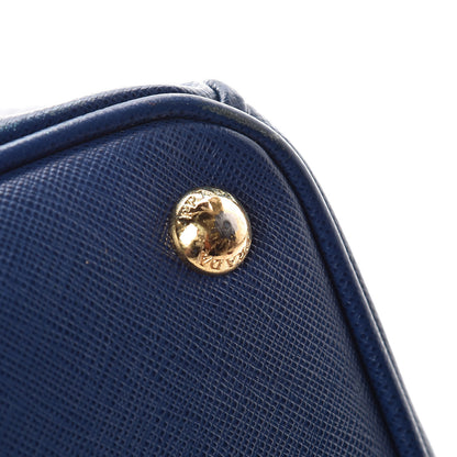 Prada Saffiano Lux Large Tote Bluette 21 of 25