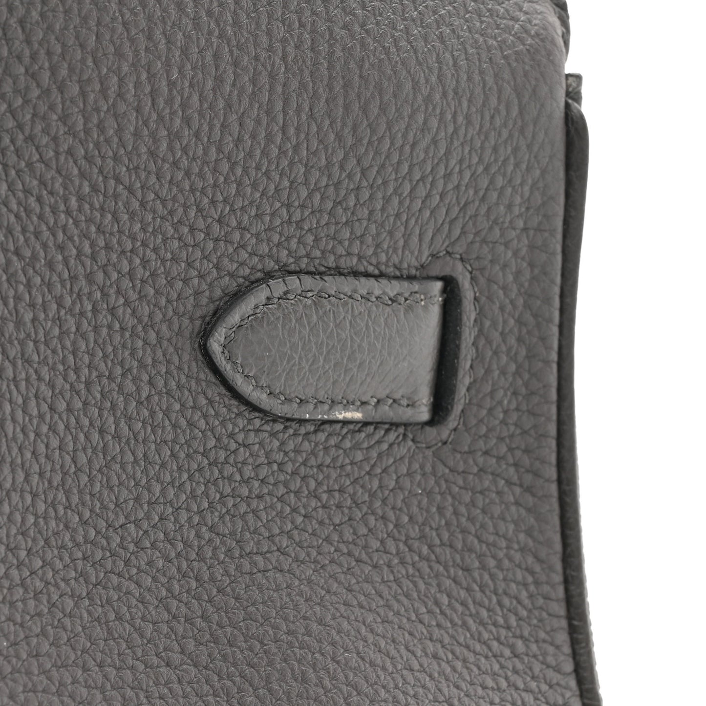 Togo Horseshoe Birkin 35 Graphite Vert Bengale