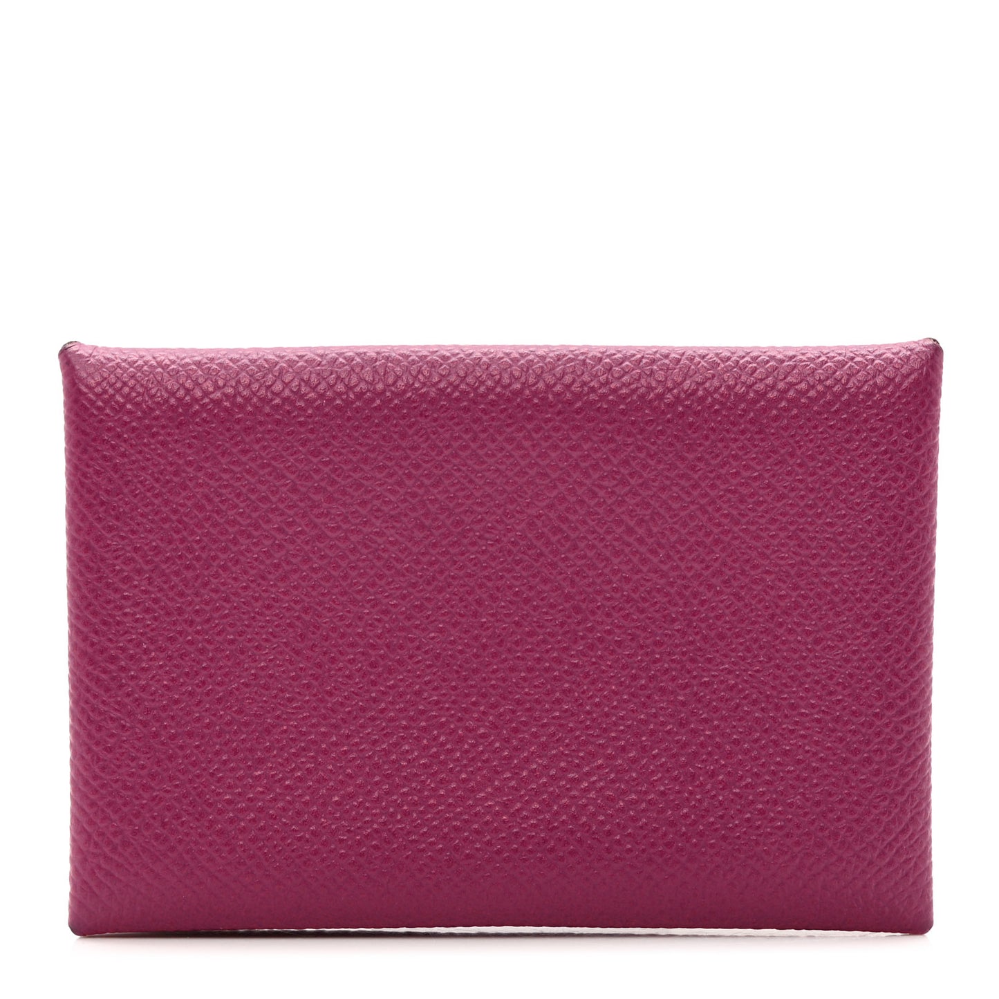 Epsom Calvi Card Case Rose Pourpre