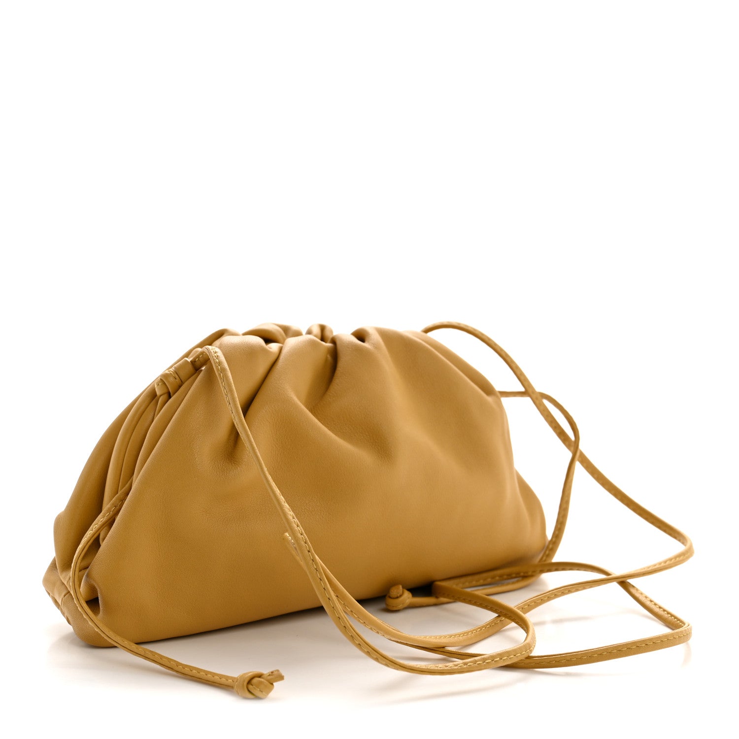 Bottega Veneta Butter Calfskin The Mini Pouch Butterscotch 3 of 12