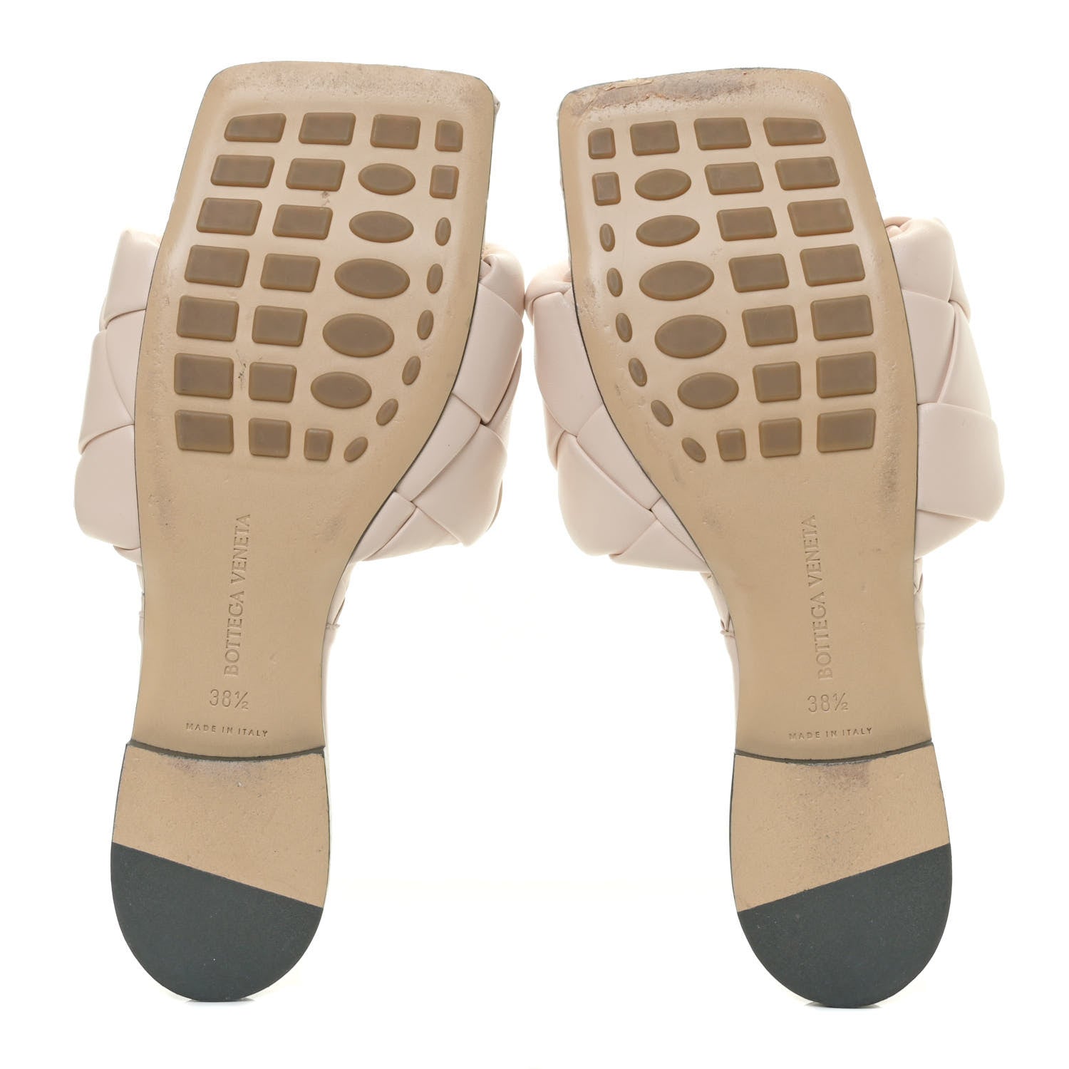 Bottega Veneta Nappa Maxi Intrecciato Lido Flat Sandals 38.5 Bandage 7 of 10