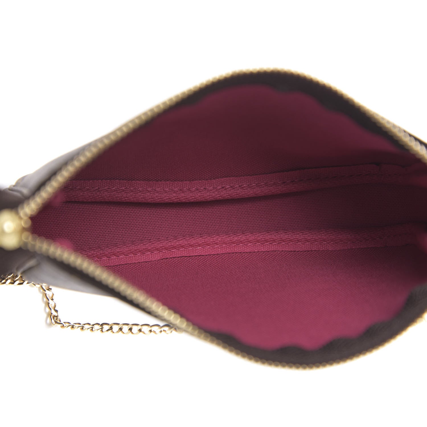 Louis Vuitton Monogram 2020 Christmas Animation Roller Coaster Mini Pochette Accessories Pivoine 4 of 7