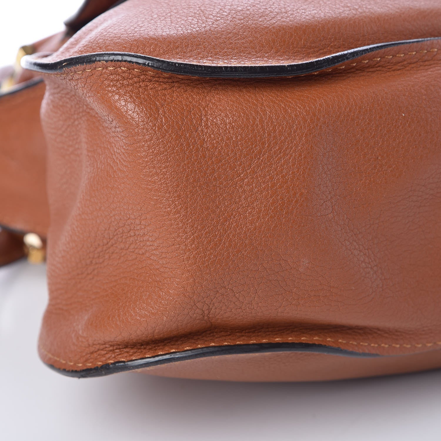 Chloe Calfskin Medium Marcie Satchel Tan 19 of 22