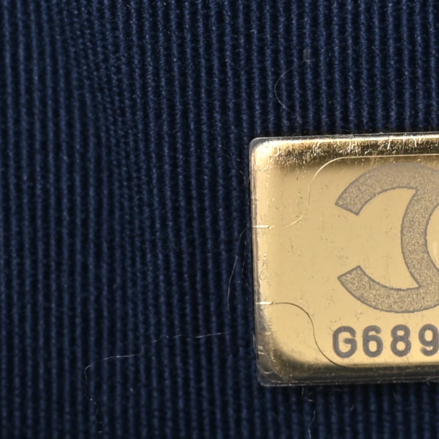 Chanel Calfskin Quilted Pearl Jewel Chain Flap Navy 7 of 11