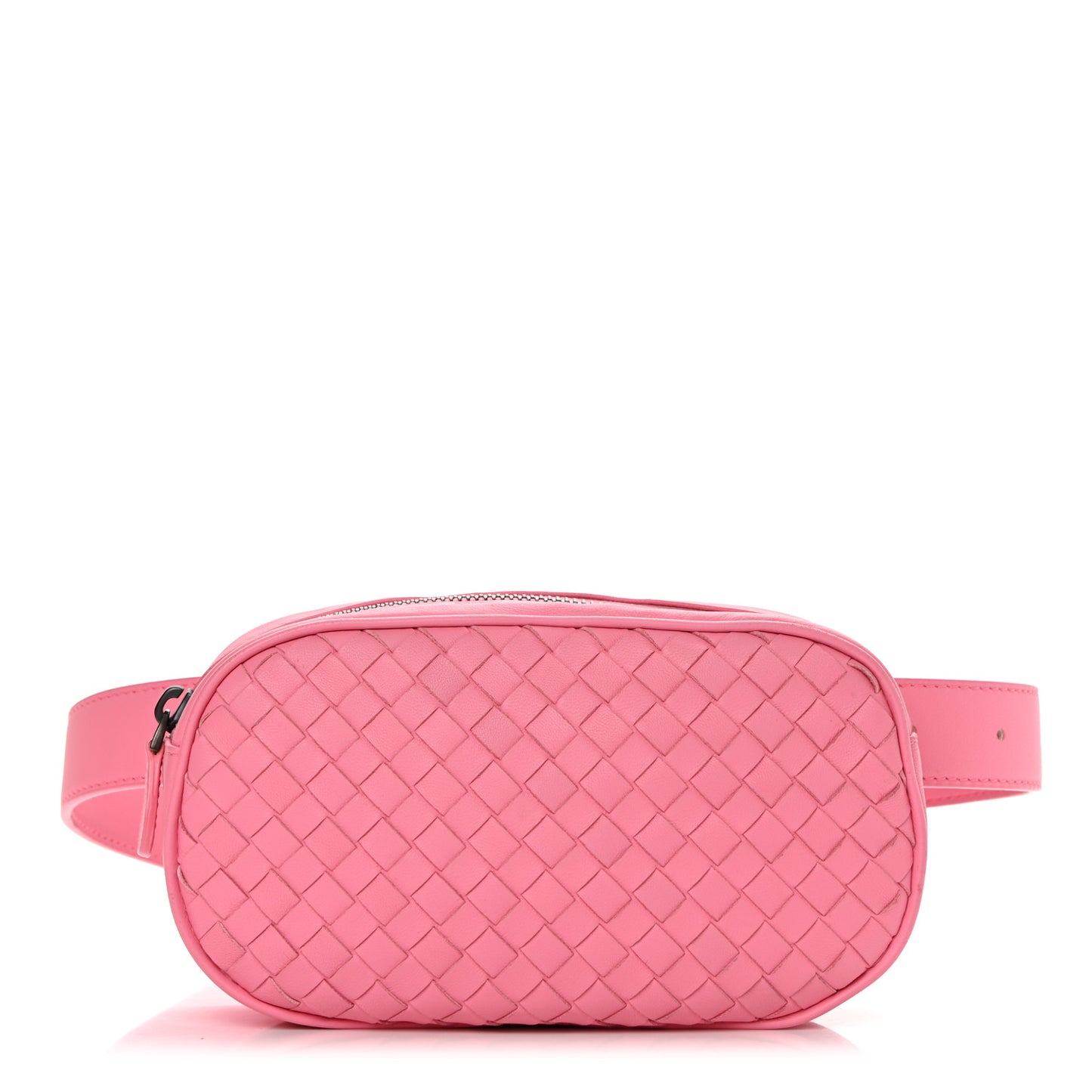 Nappa Intrecciato Belt Bag Pink