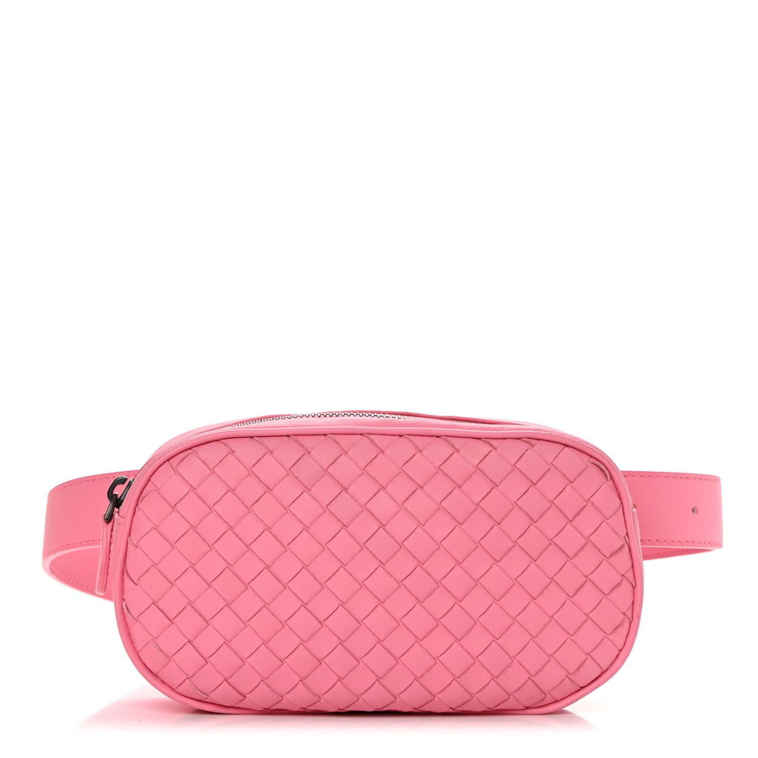 Bottega Veneta Nappa Intrecciato Belt Bag Pink 1 of 16