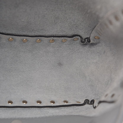 Valentino Garavani Pebbled Calfskin Small Rockstud Flip-Lock Messenger Bag Light Stone 7 of 11