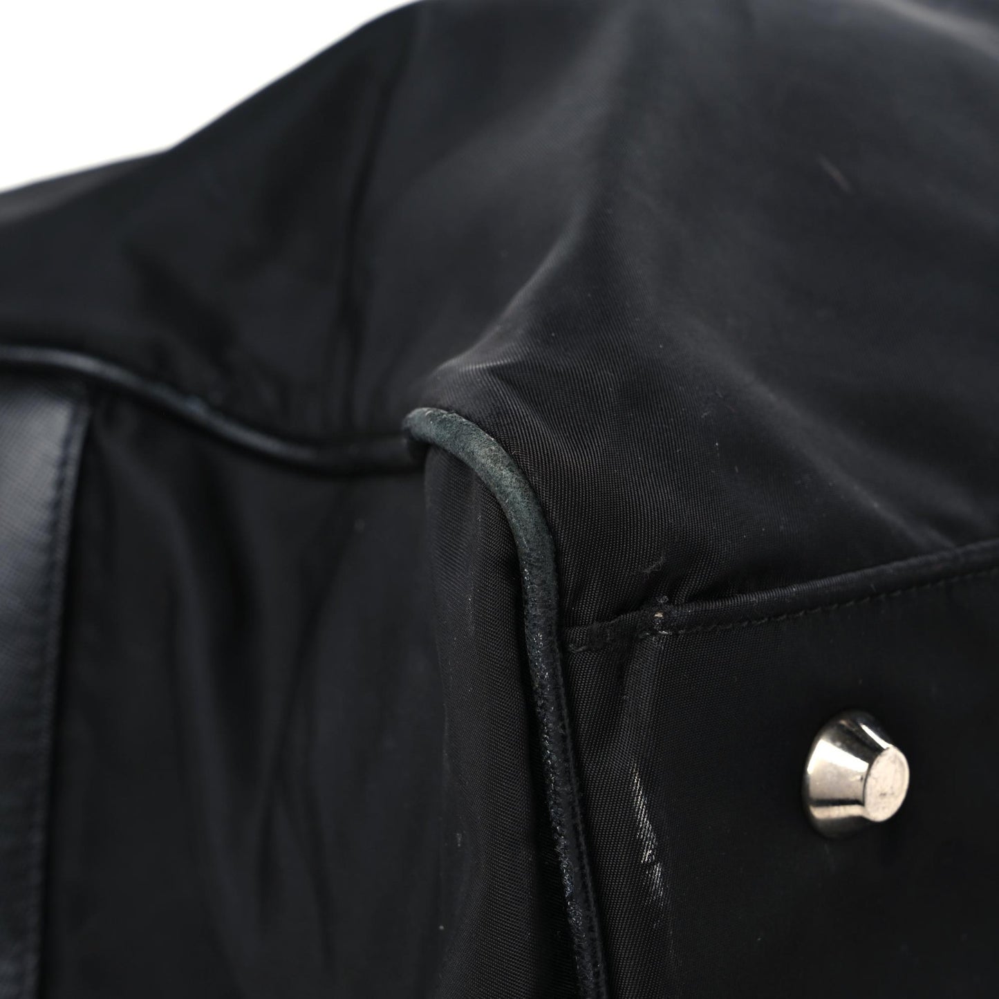 Nylon Viaggio Duffle Black