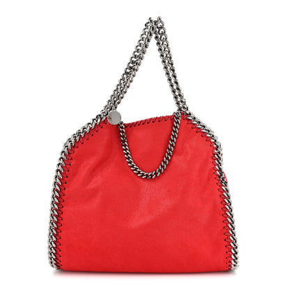 Stella McCartney Shaggy Deer Mini Falabella Shoulder Bag Red 1 of 9