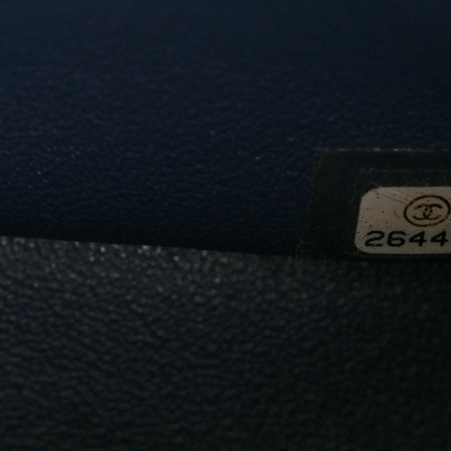 Chanel Lambskin Quilted Jumbo Double Flap Navy 7 of 10