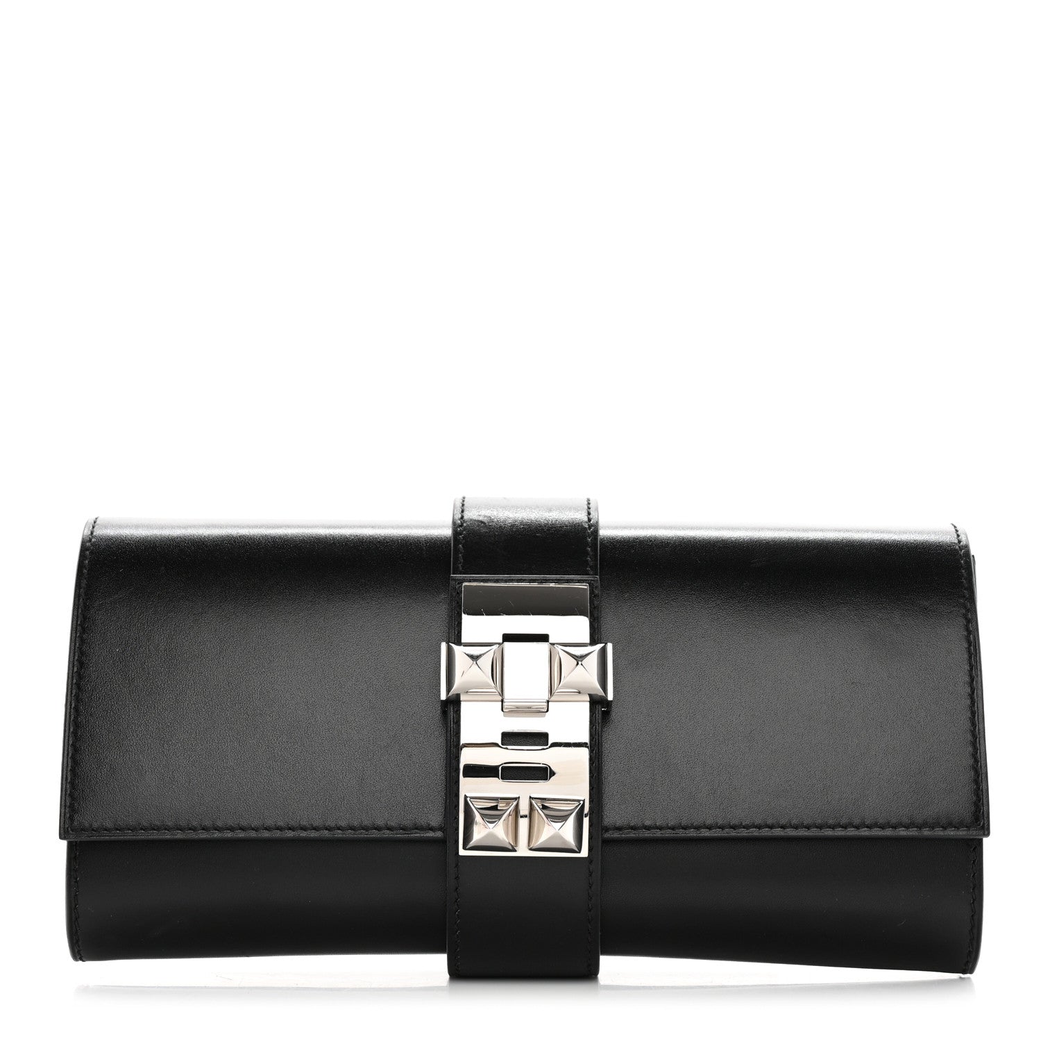 Hermes Box Medor 23 Clutch Black 1 of 12