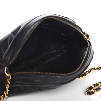 Chanel Lambskin Quilted Tassel Camera Case Black 5 of 9