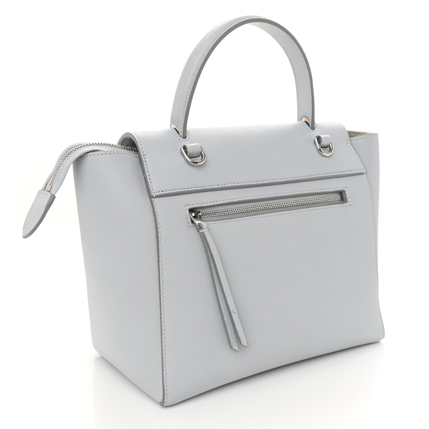 Celine Grained Calfskin Micro Belt Bag Mineral 3 of 12