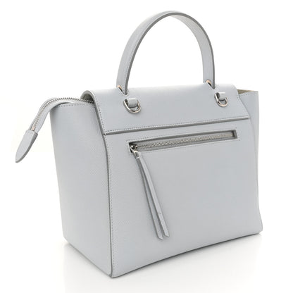 Celine Grained Calfskin Micro Belt Bag Mineral 3 of 12