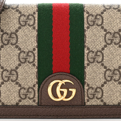 Gucci GG Supreme Monogram Web Ophidia Belt Bag Beige Ebony New Acero 8 of 10