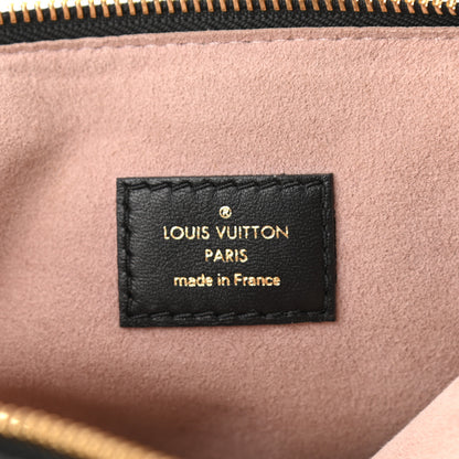 Louis Vuitton Lambskin Embossed Monogram Coussin PM Black 6 of 10