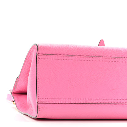 Gucci Calfskin Small GG Marmont Top Handle Bag Pink Tropical Flower 8 of 13