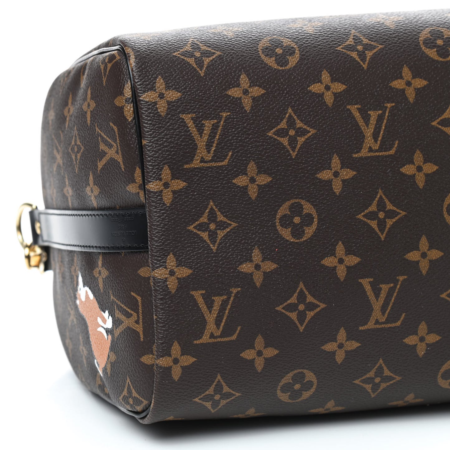 Monogram My World Tour Speedy Bandouliere 30 Black