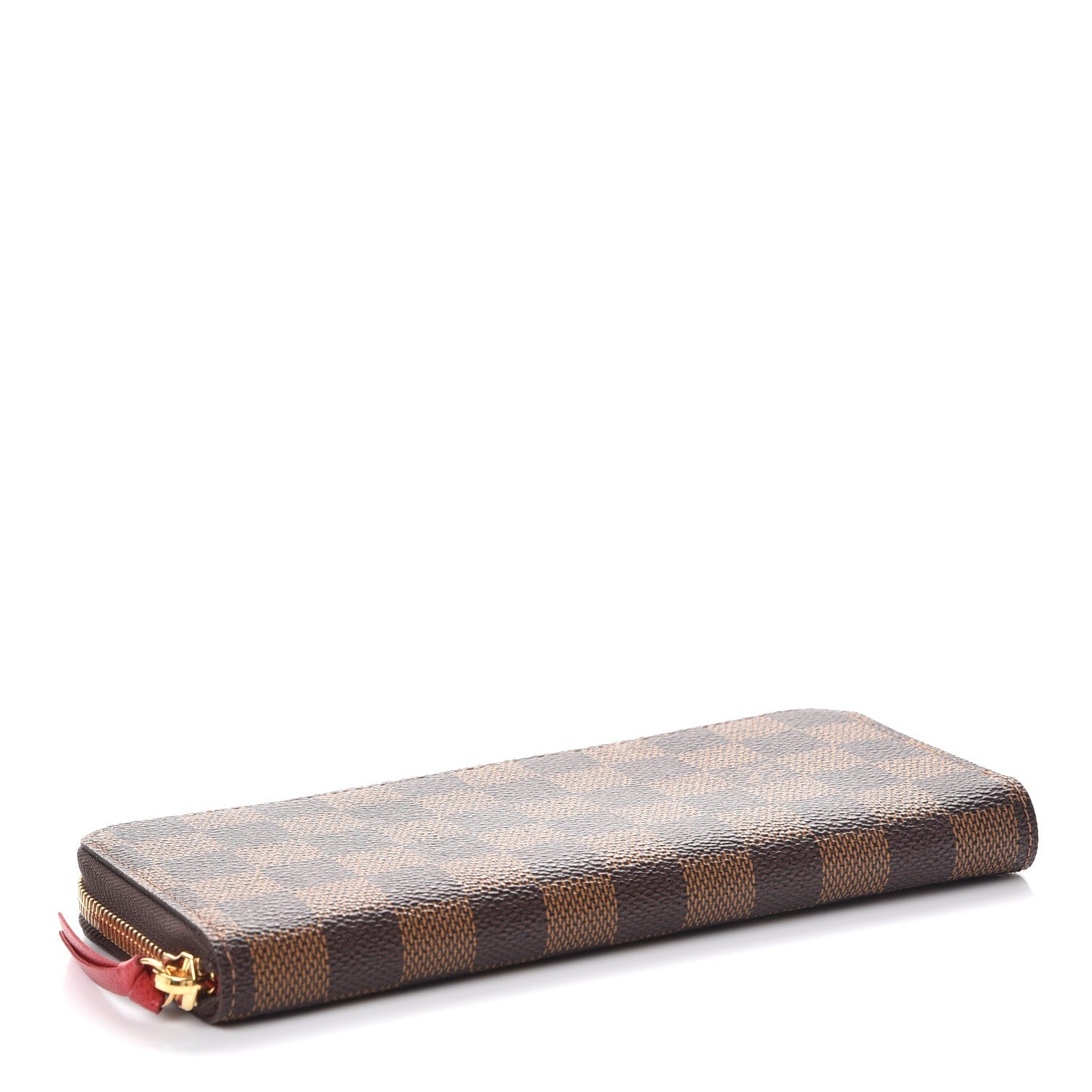 Louis Vuitton Damier Ebene Clemence Wallet Cherry 4 of 7