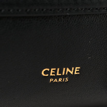 Celine Supple Shiny Lambskin Little New Luggage Black 5 of 9