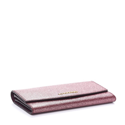 Burberry Patent Glitter Porter Continental Wallet 4 of 8