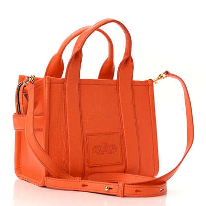 Marc Jacobs Grained Calfskin Small The Tote Bag Dragon Fire 3 of 10