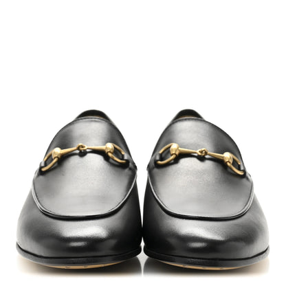Gucci Calfskin Womens Jordaan Loafers 39 Black 3 of 11