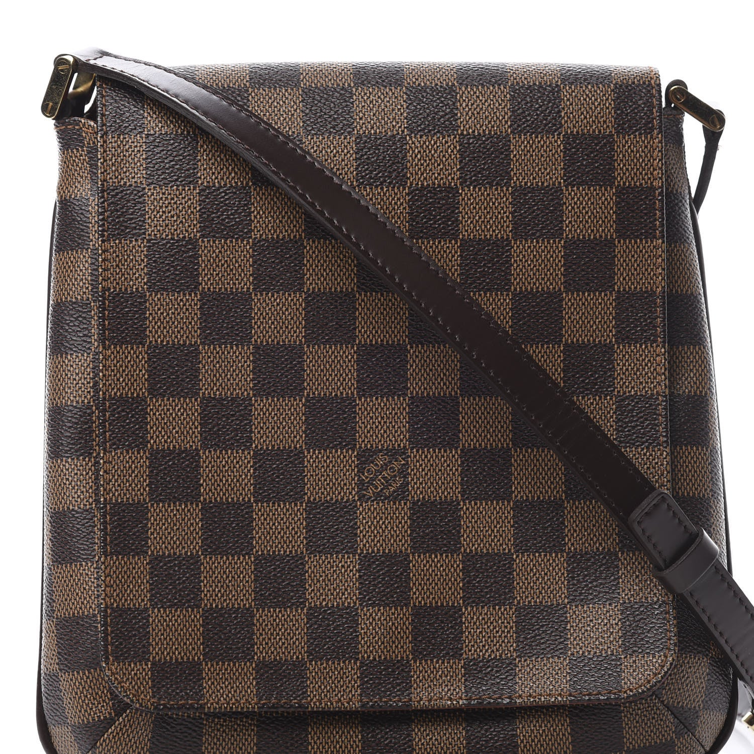 Louis Vuitton Damier Ebene Musette Salsa Long Strap 7 of 9