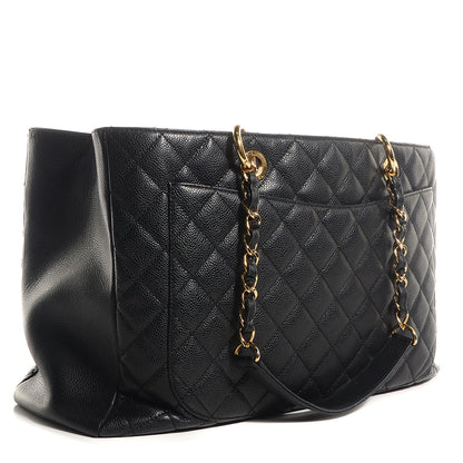 Chanel Caviar XL Grand Shopping Tote GST Black 3 of 7