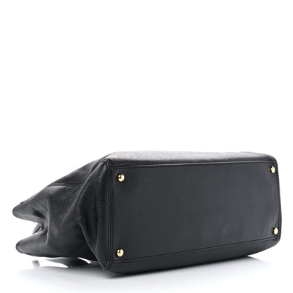 Chanel Caviar Cerf Executive Shopper Tote Black 4 of 13