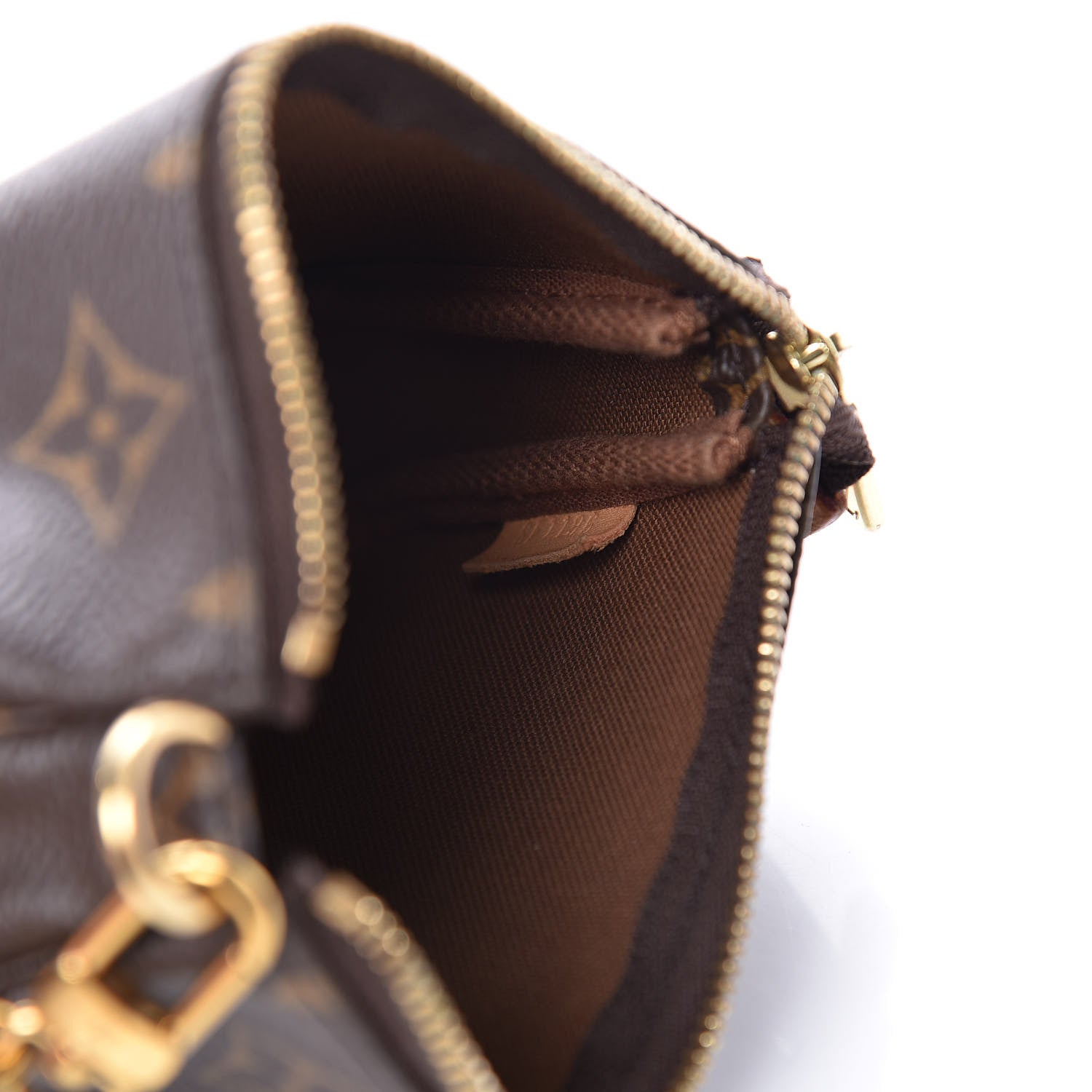 Louis Vuitton Monogram Mini Pochette Accessories 7 of 9