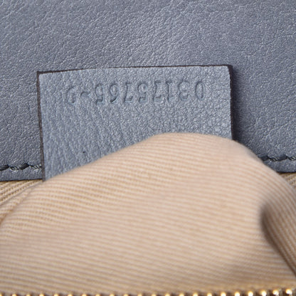 Chloe Suede Calfskin Small Faye Backpack Cloudy Blue 7 of 7