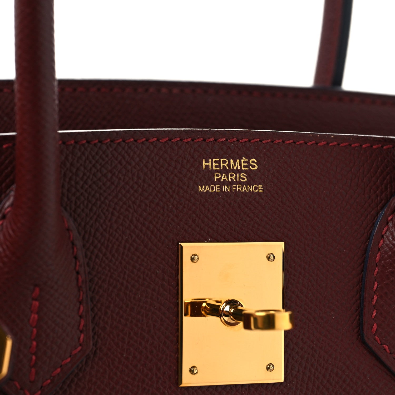 Hermes Epsom Birkin 30 Rouge H 5 of 11