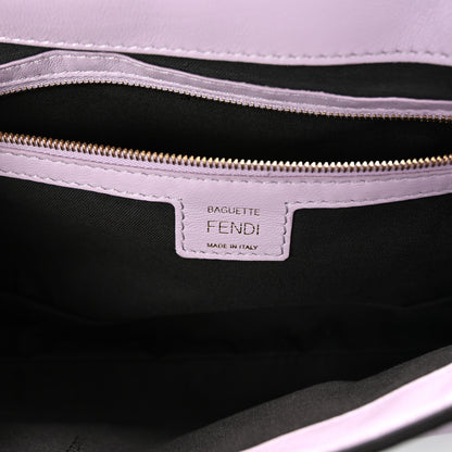 Fendi Nappa FF 1974 Embossed Baguette Anemone 6 of 9